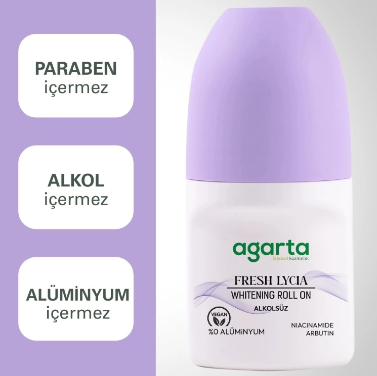 Nessiworld Agarta Doğal Roll-On Fresh Lycia 50 ml