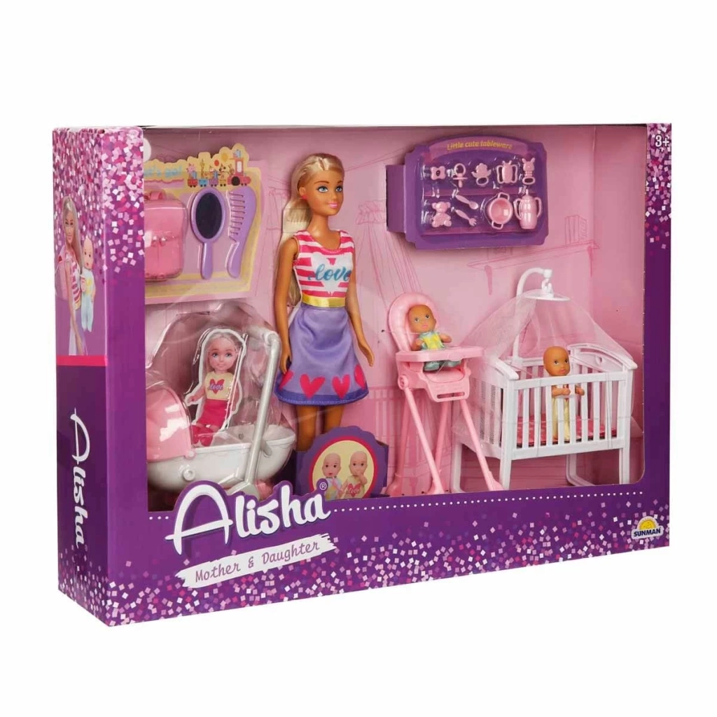 Nessiworld Alisha Mother & Daughter Bebek Bakım Seti