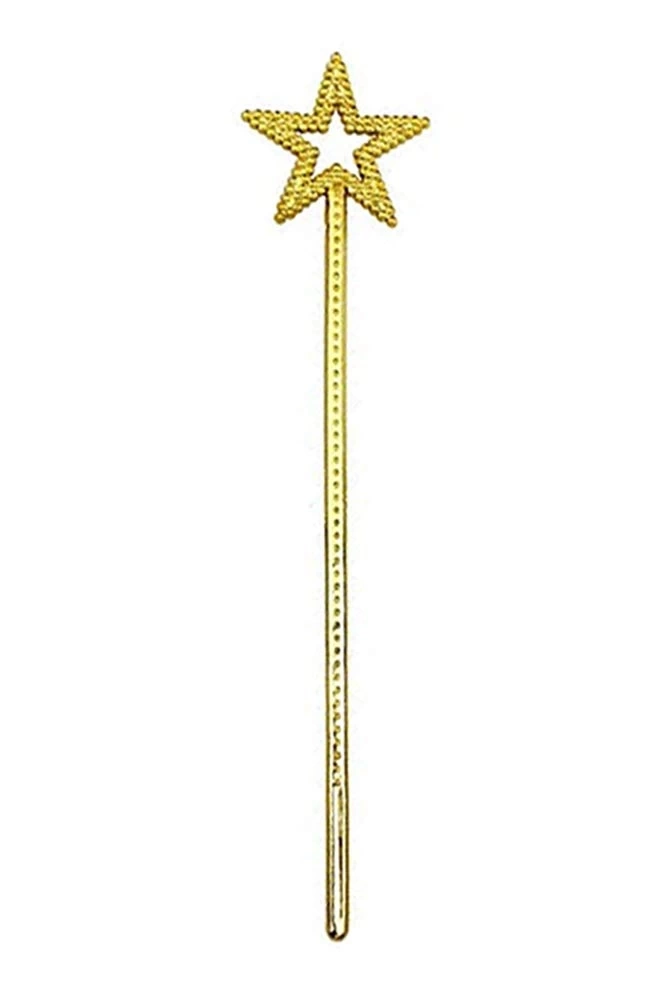 Nessiworld Altın Renk Yıldız Peri Asası Peri Değneği 34 cm 1 Adet