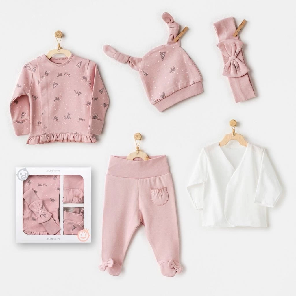 Nessiworld Andywawa AC25040 Puppy Gazelle 5Li Hastane Çıkışı Pink