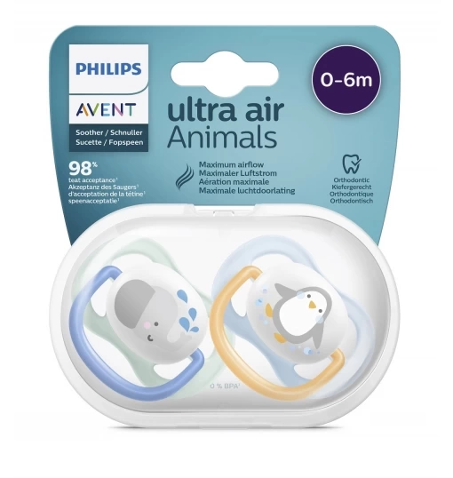 Nessiworld    Avent Ultra Air Emzik 0-6 Ay Erkek