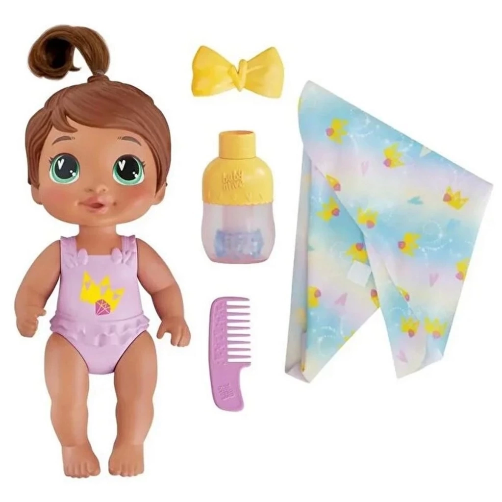 NessiWorld Baby Alive Bebeğimle Şampuan Eğlencesi Esmer F9120