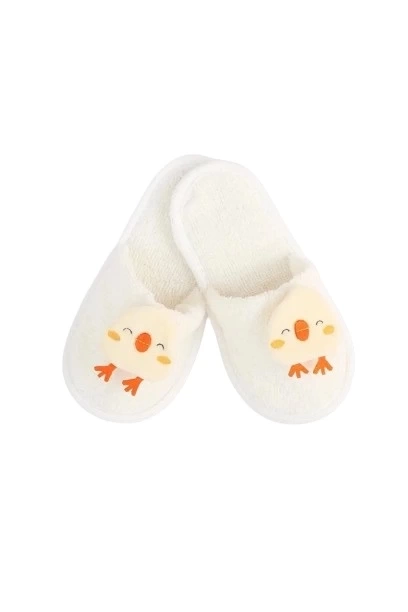 Nessiworld   Baby Civcivli Bornoz Seti 30038 Ekru