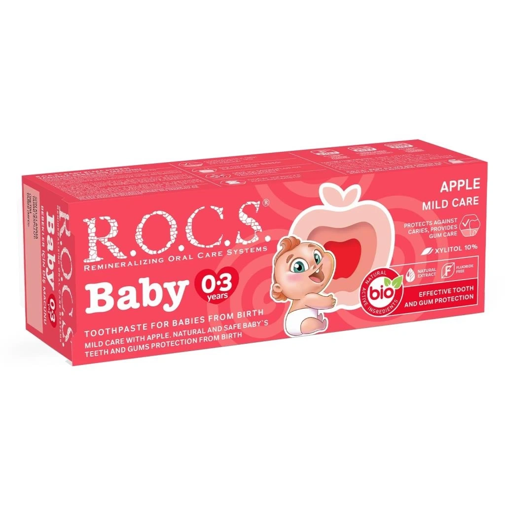 Nessiworld   .Baby Diş Macunu 35ml 0-3 Yaş Elma