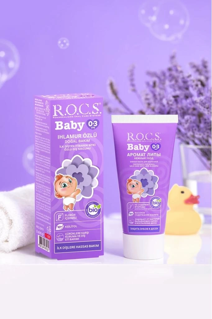 Nessiworld  .Baby Diş Macunu 35ml 0-3 Yaş Ihlamur