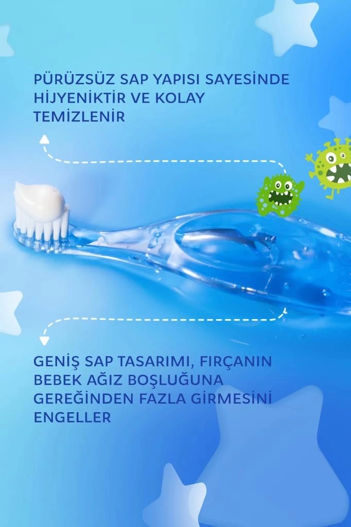 Nessiworld  .Baby Ekstra Soft Diş Fırçası 0-3 Yaş