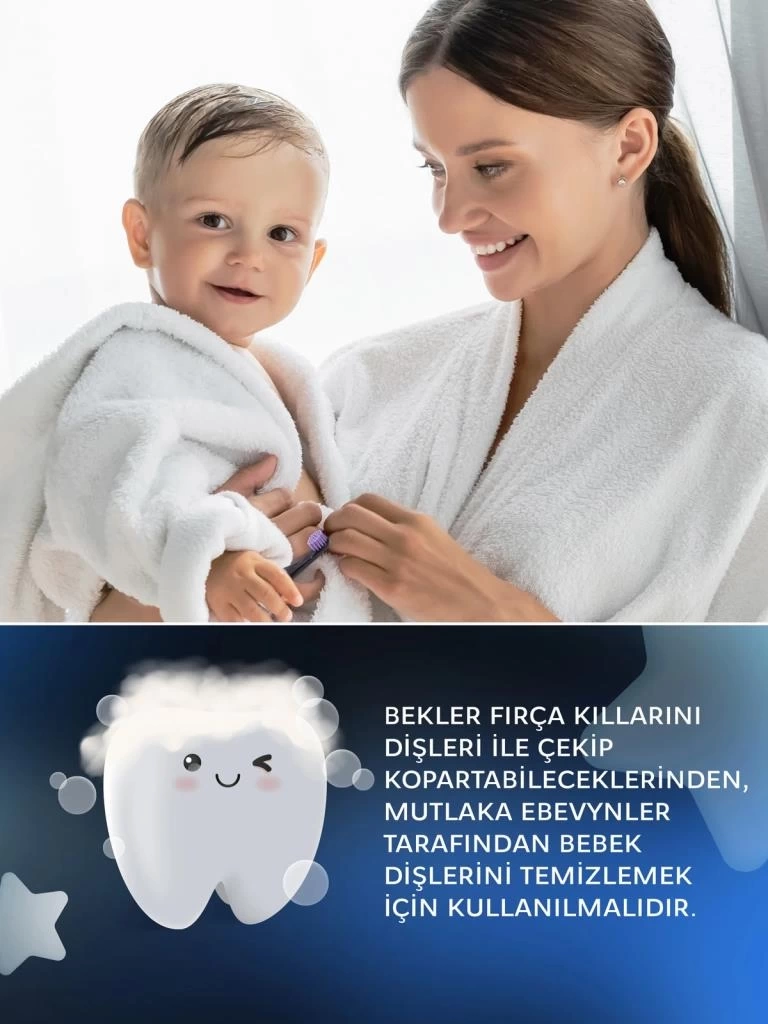 Nessiworld  .Baby Neon Ekstra Soft Diş Fırçası 0-3 Yaş