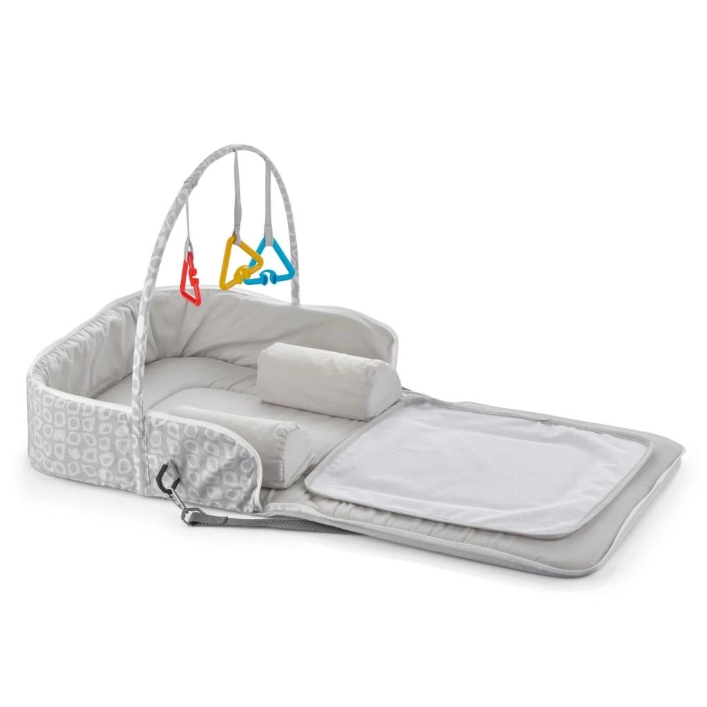 Nessiworld BabyJem Babynest Çanta 771 Gri Kare