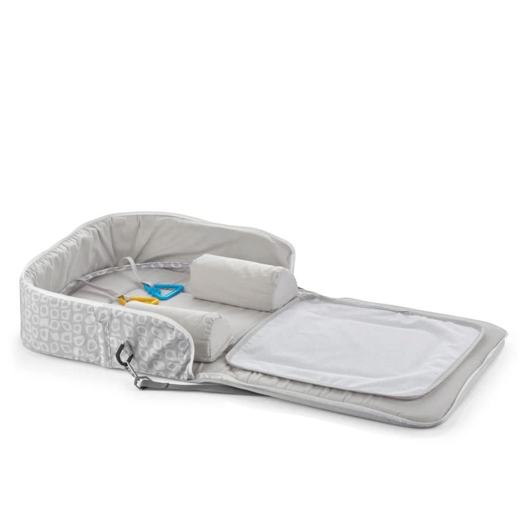 Nessiworld BabyJem Babynest Çanta 771 Gri Kare