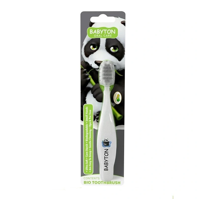 Nessiworld   Babyton Bio Ultra Yumuşak Çocuk Diş Fırçası Panda