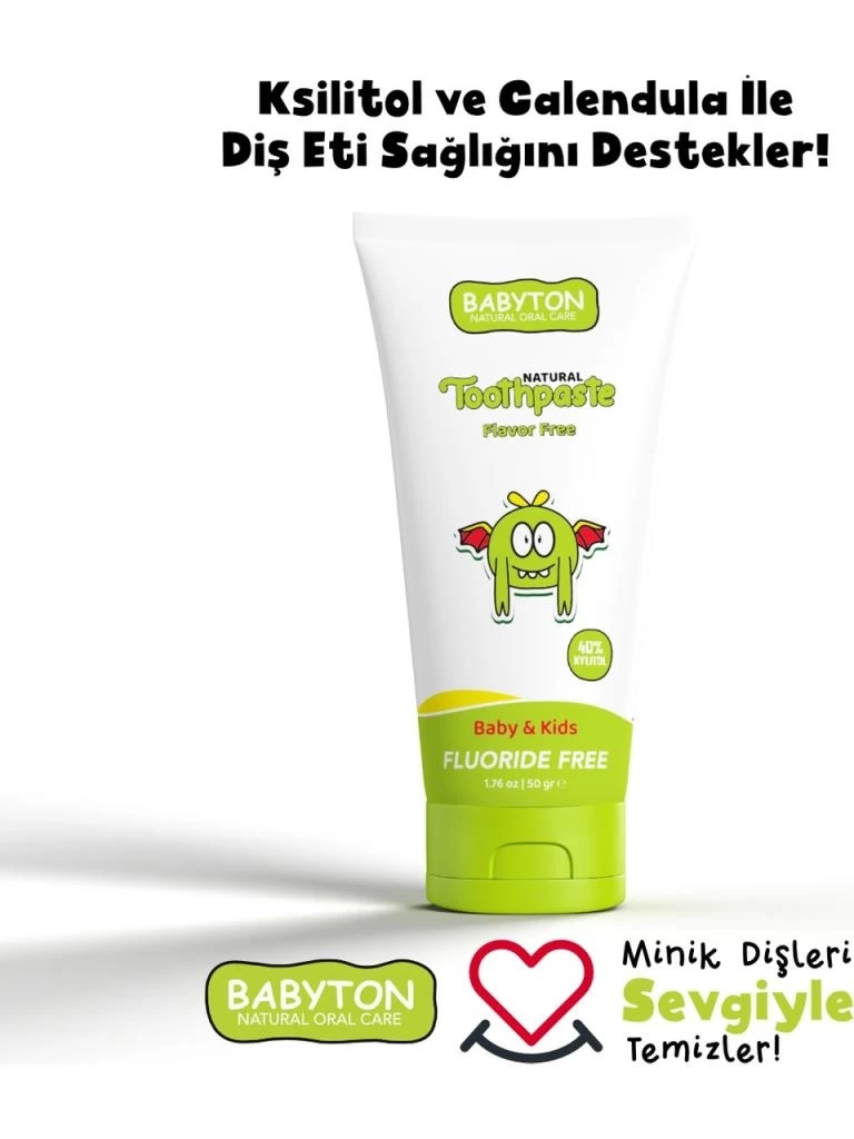 Nessiworld Babyton Organik Doğal Natural Diş Macunu 50 Gr