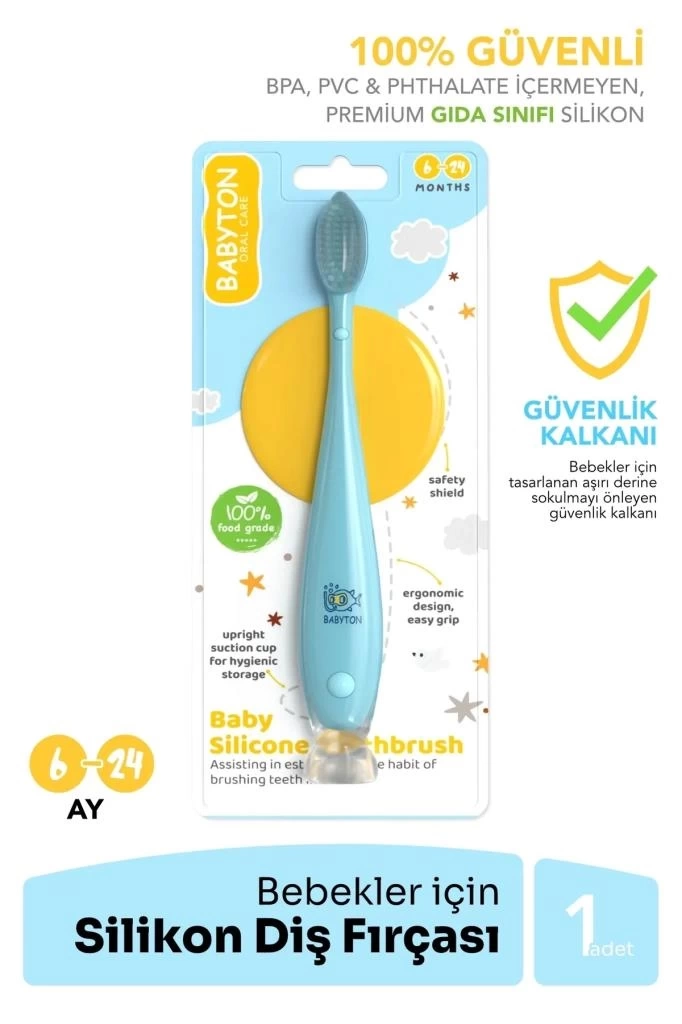 Nessiworld  Babyton Silikon Diş Fırçası