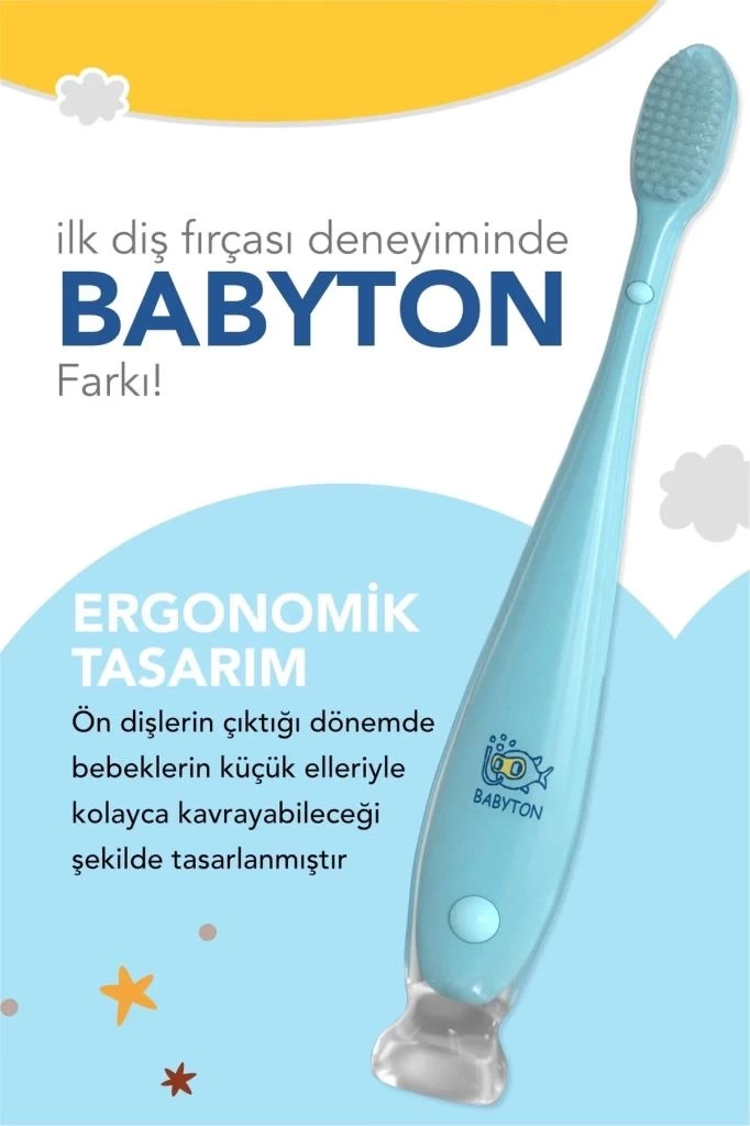 Nessiworld  Babyton Silikon Diş Fırçası