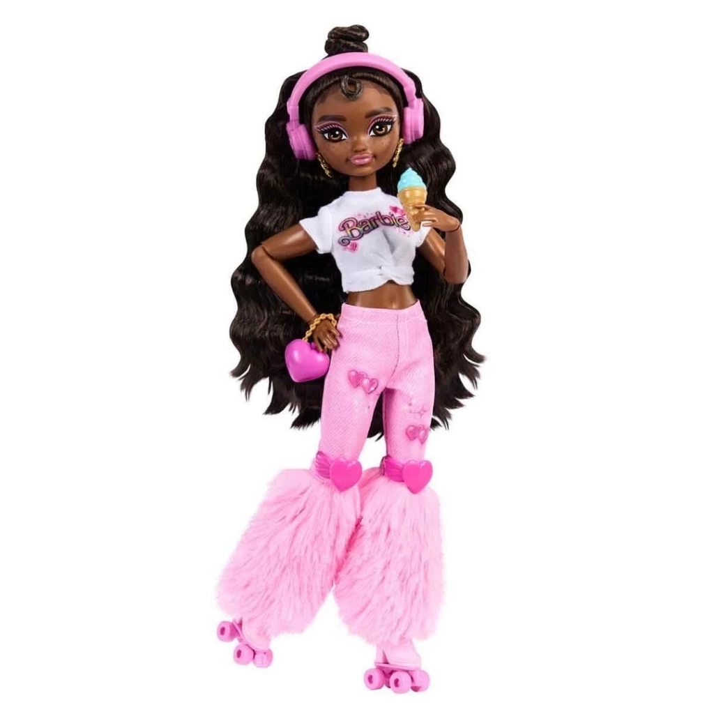 Nessiworld Barbie Dream Besties Paten Partisi Brooklyn Bebek ve Aksesuarları