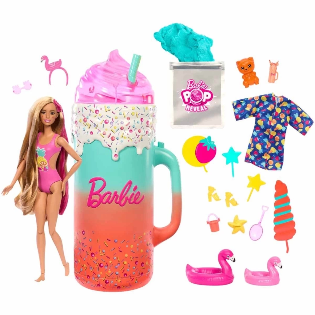 Nessiworld Barbie Pop Reveal Sürpriz Bardak Oyun Seti HRK57