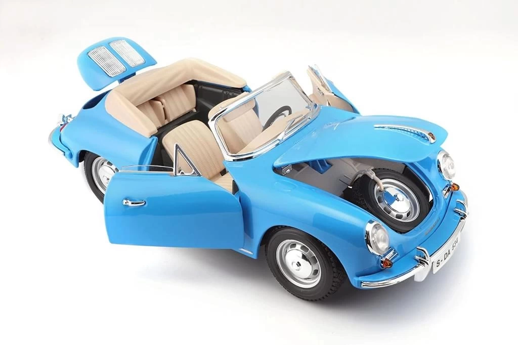 Nessiworld Bburago 1:18 Porsche 356B Cabriolet 1961 Model Araba