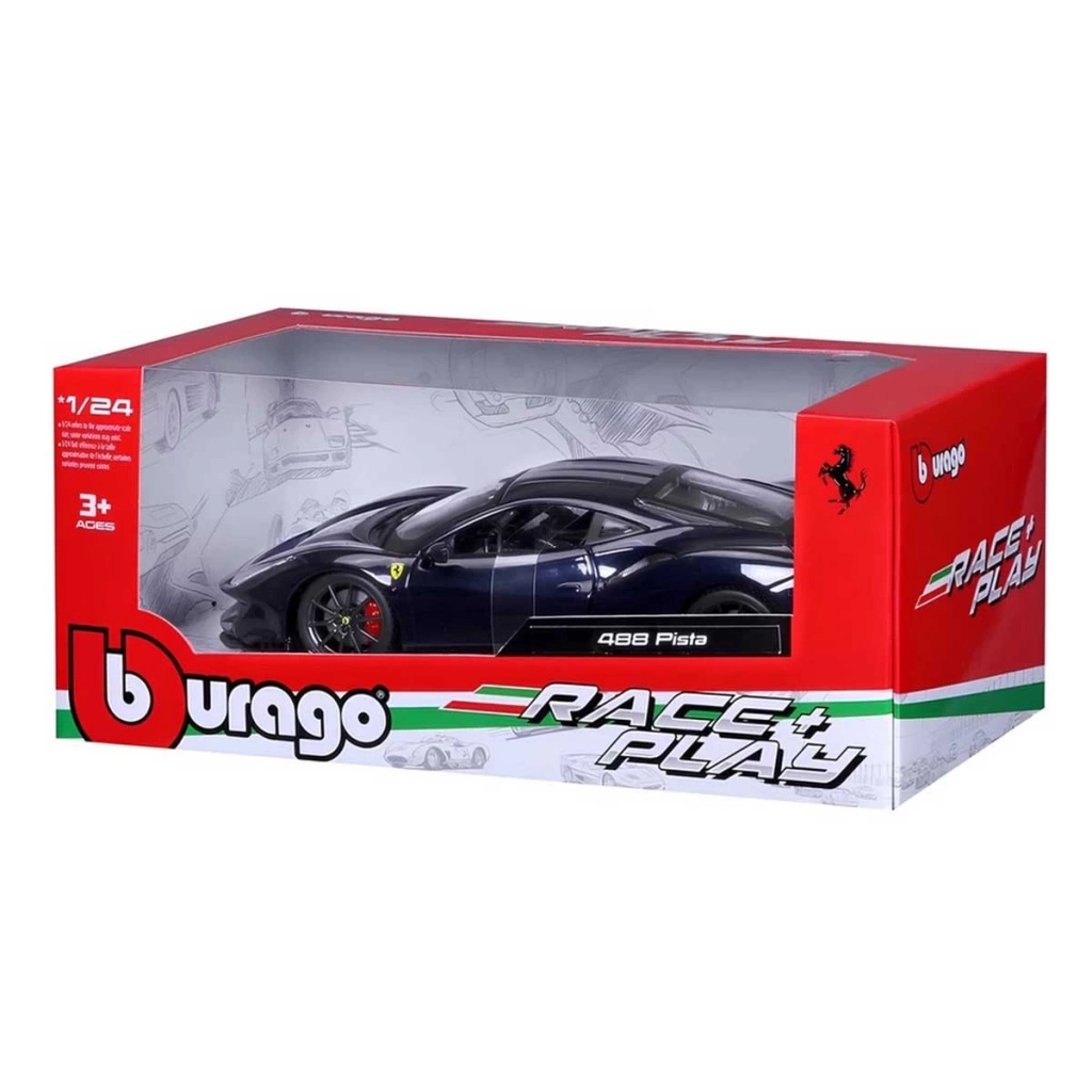 Nessiworld Bburago 1:24 Ferrari 488 Pista Model Araba