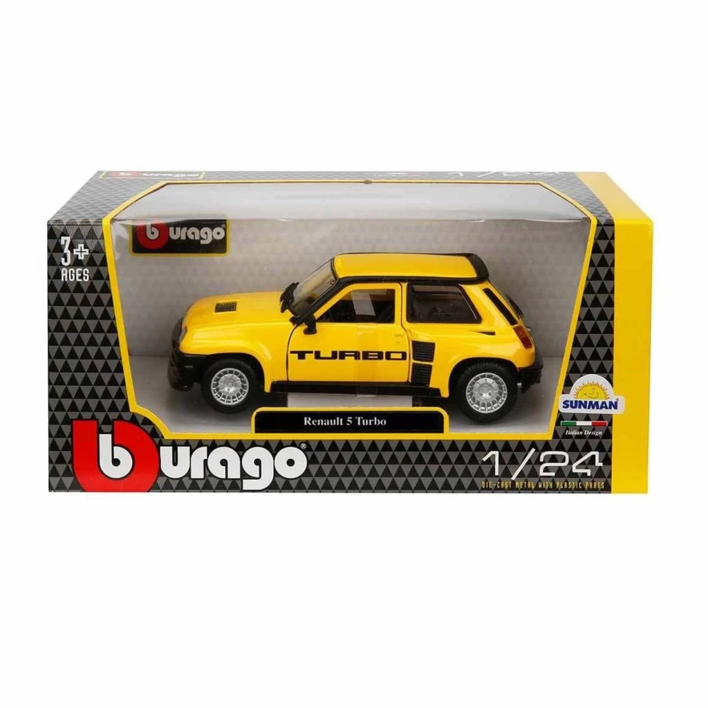 Nessiworld Bburago 1:24 Renault 5 Turbo Model Araba