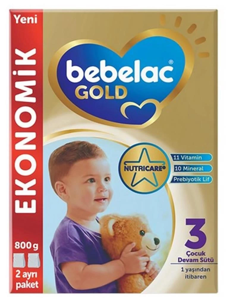 Nessiworld  Bebelac Gold Bebek Devam Sütü No3 800 Gr