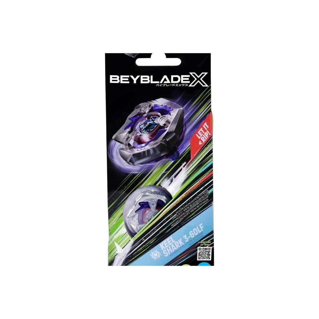 Nessiworld BEY00000 Beyblade Top Keel Shark 3-60LF