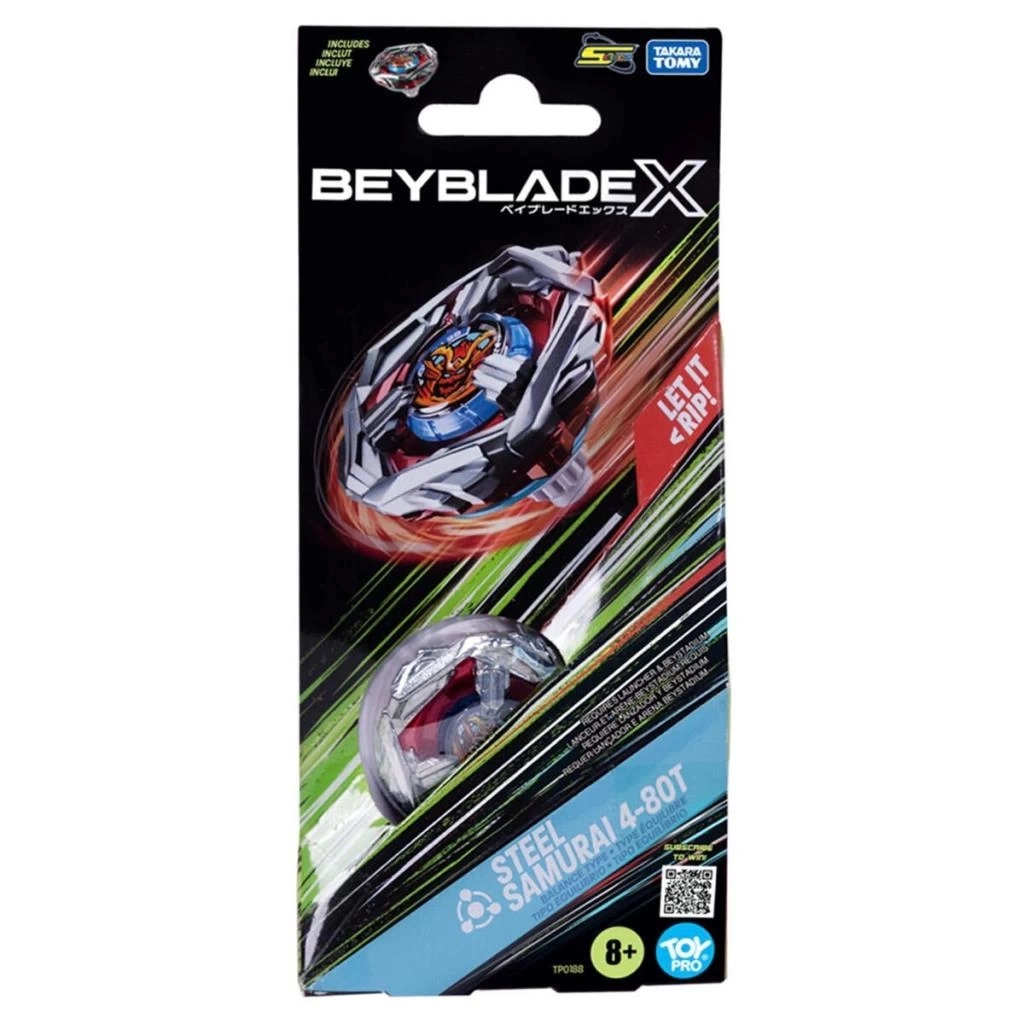 Nessiworld BEY11000 Beyblade Top Steel Samurai 4-80T