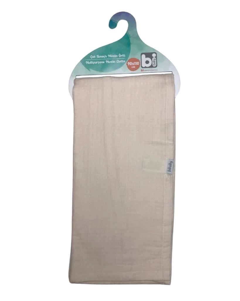Nessiworld Bibaby 4 Katlı Müslin 90x110 Battaniye 64700 Somon