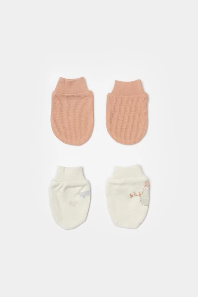 Nessiworld Bibaby Biorganic Teach Me 2Li Bebe Eldiven 72240 Red