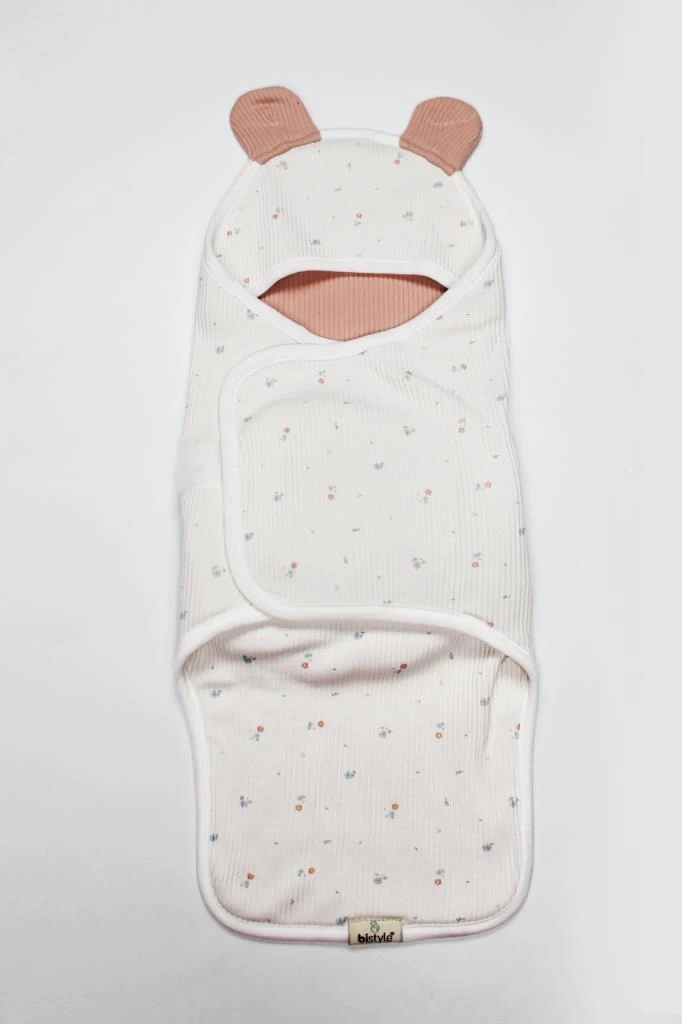 Nessiworld Bistyle Bloom White Organik Bel Destekli Kundak 75103 Ekru Gül Kurusu