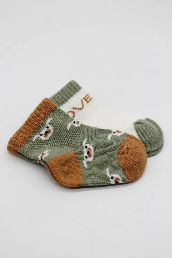 Nessiworld Bistyle Love Dog Penye Soket Çorap 2Li BS10118 Nil