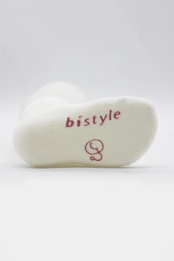 Nessiworld Bistyle Puanlı Kaymaz Penye Soket Çorap 3Lü BS10108 Pudra