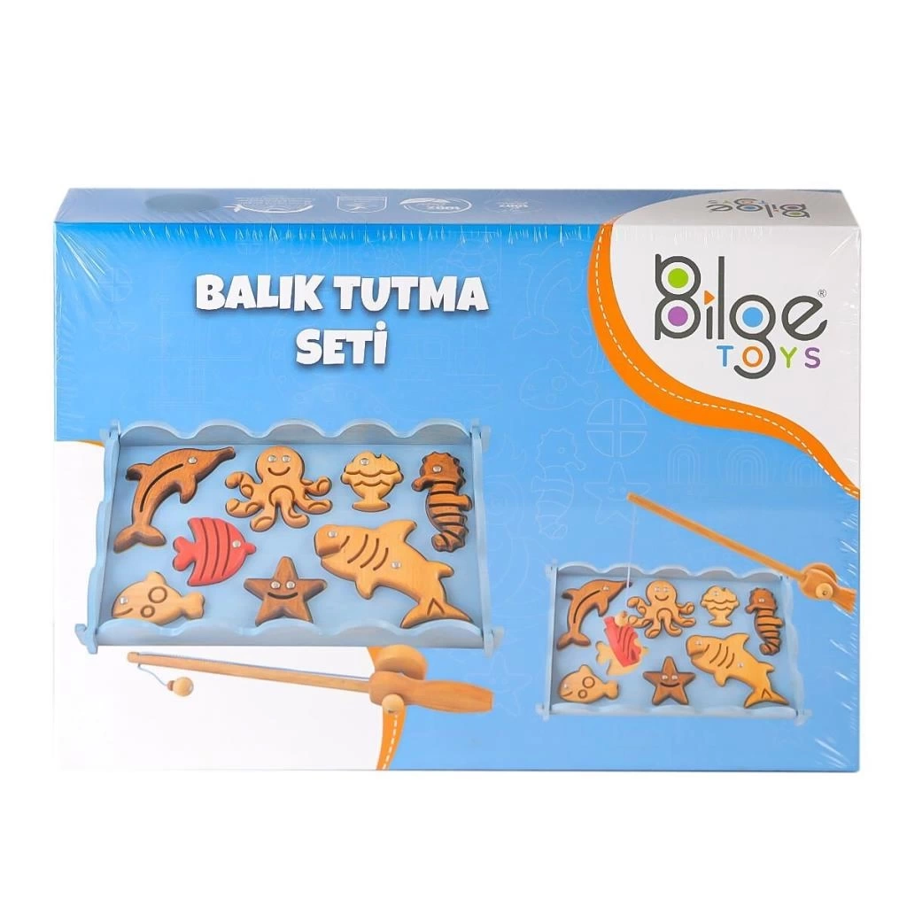 Nessiworld BLG-104 Ahşap Balık Tutma Oyunu