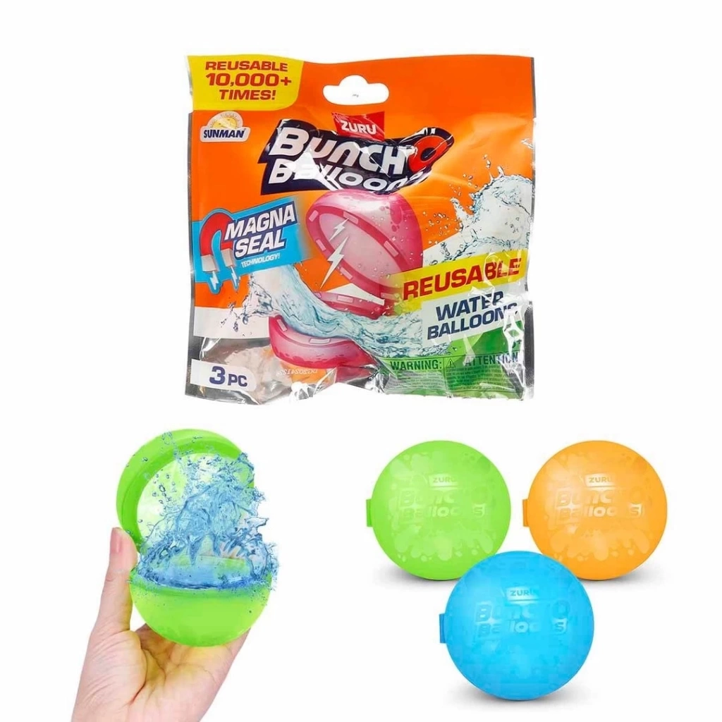 Nessiworld Bunch O Balloons Yeniden Kullanılabilir 3’lü Su Balonu