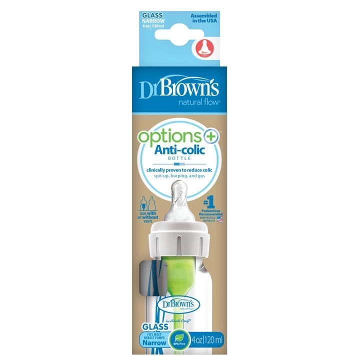 Nessiworld    Cam Dar Ağız Biberon Antikolik 120 ml
