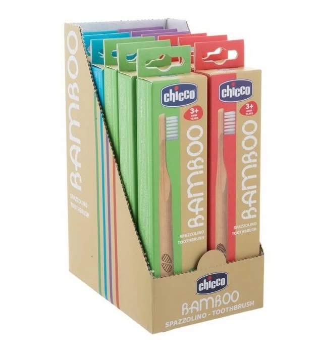 Nessiworld Chicco Bamboo Diş Fırçası 3+ Yaş