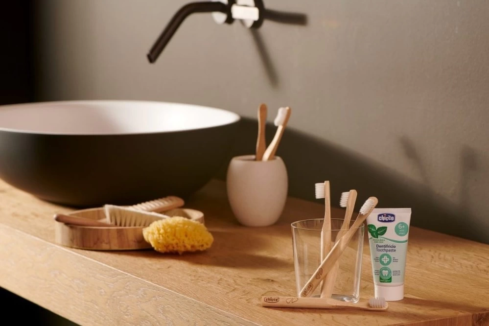 Nessiworld Chicco Bamboo Diş Fırçası 3+ Yaş