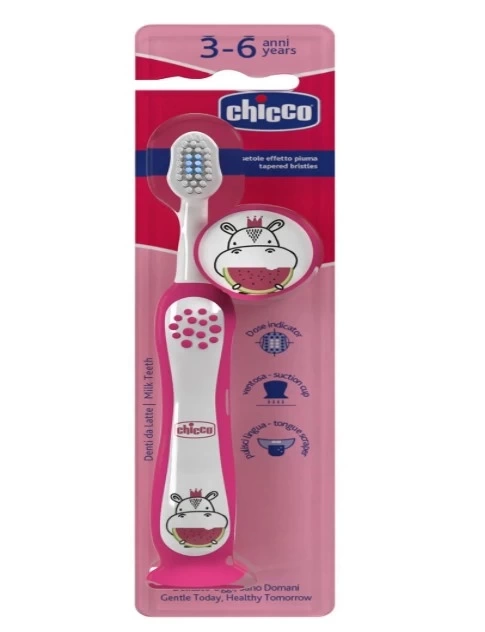 Nessiworld Chicco Diş Fırçası 3-6 Yaş Hippo