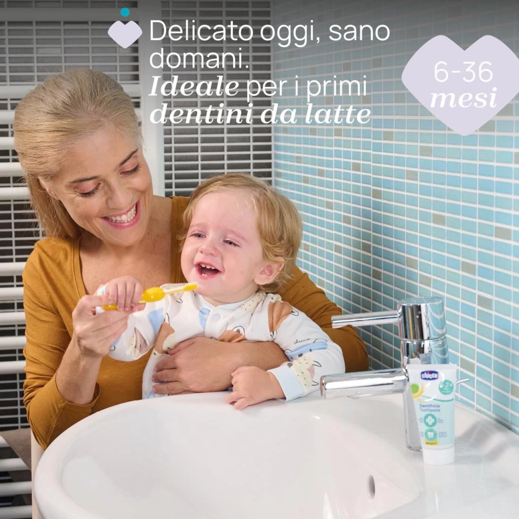 Nessiworld Chicco Diş Fırçası Seti 6+ Ay Blue