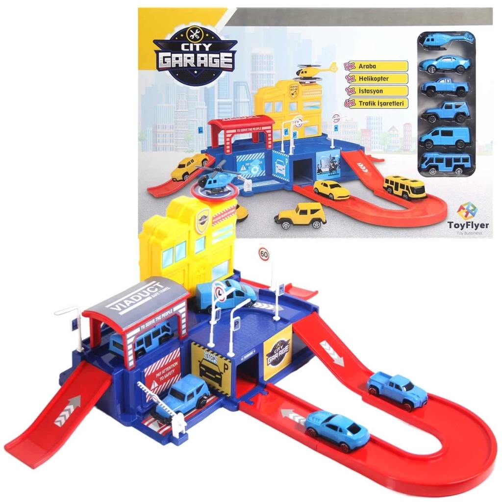 Nessiworld  City Garage Otopark Oyun Seti