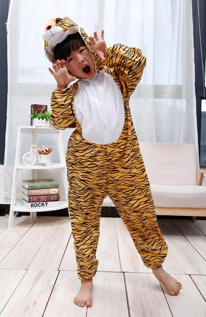 Nessiworld Çocuk Kaplan Kostumu - Aslan Kostümü 2-3 Yaş 80 cm