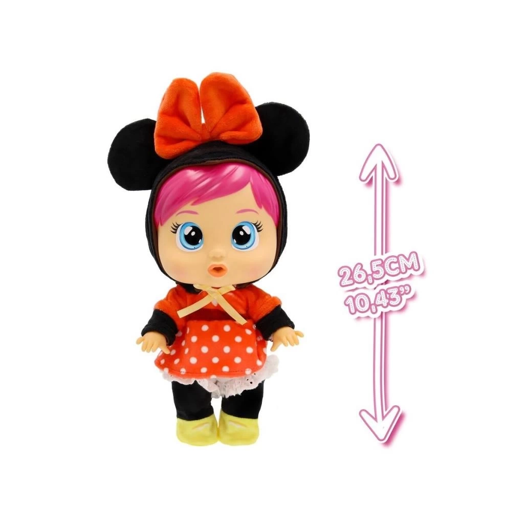 Nessiworld  CYB69000 Cry Babies Love and Care Minnie Kostümlü Bebek