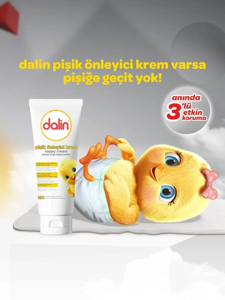 Nessiworld  Dalin Bebek Pişik Kremi 100 ml