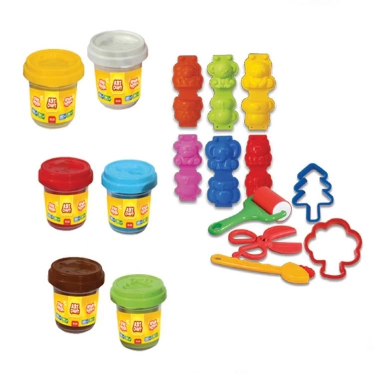 Nessiworld  Dede Art Craft Üç Boyutlu Hayvanlar Hamur Set