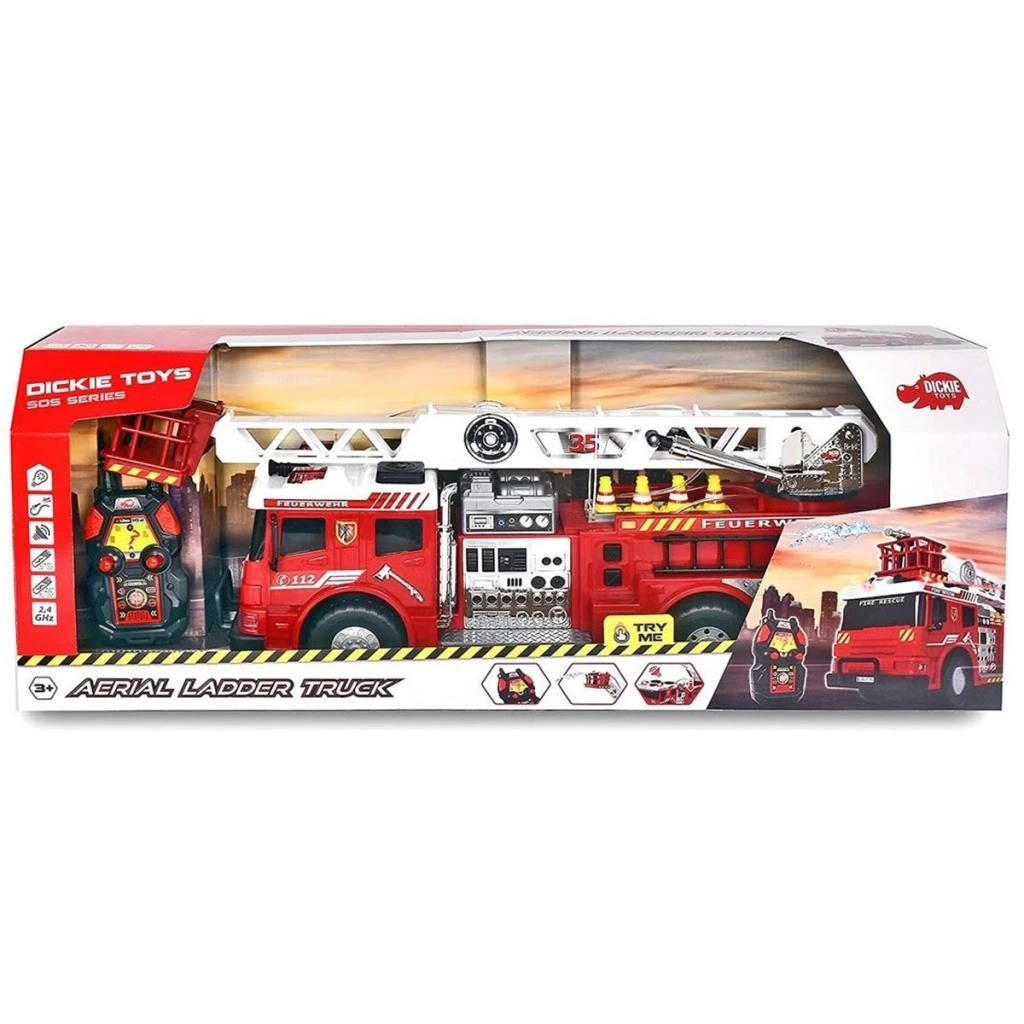Nessiworld Dickie Aerial Ladder Sesli İtfaiye Aracı
