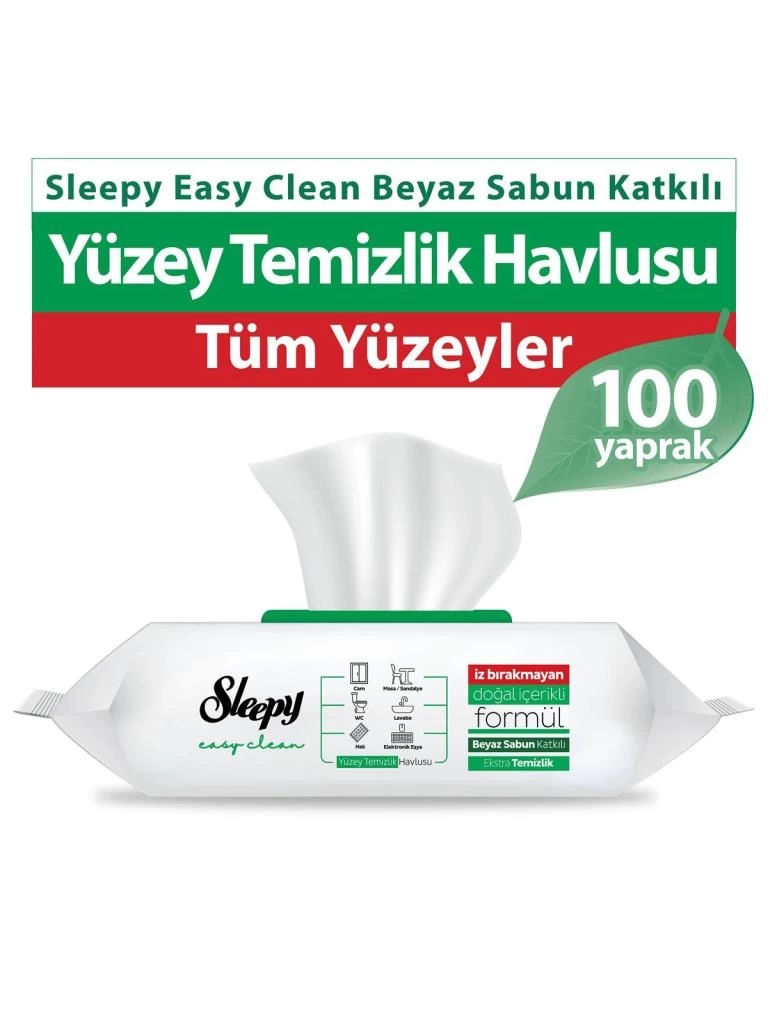 Nessiworld  Easy Clean Yüzey Temizlik Havlusu 100 Adet