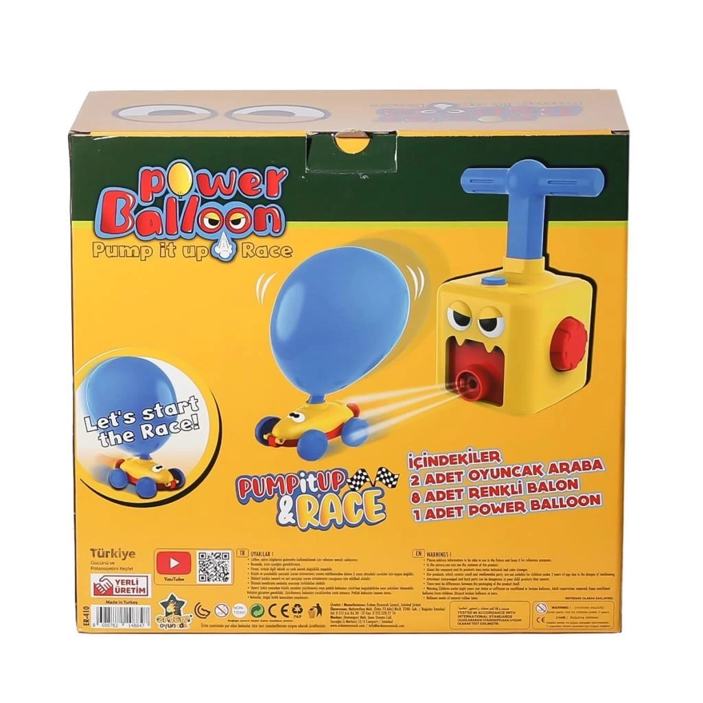 Nessiworld  ER-410 Power Balon Araba -Erdem Oyuncak