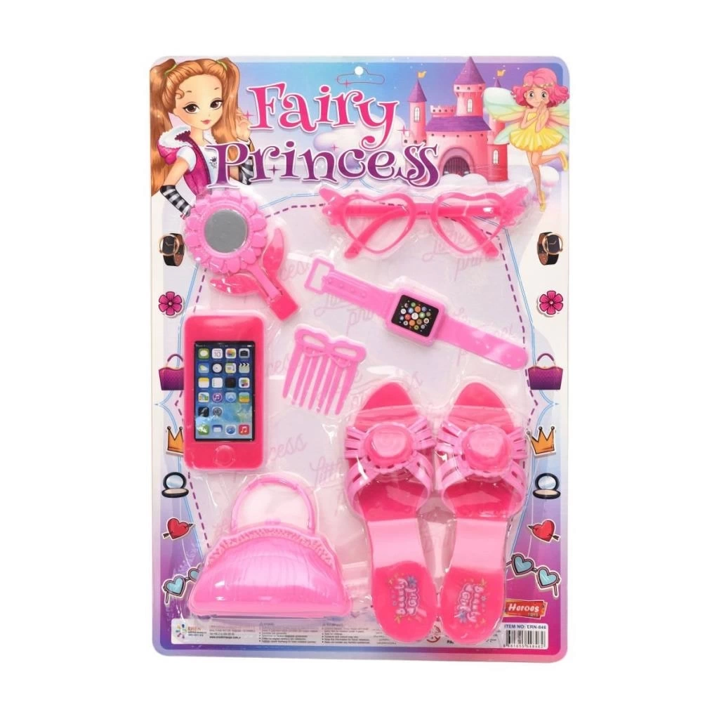 Nessiworld  ERN-846 Heroes Toys Terlikli Güzellik Seti - Eren Eğitici Oyuncak