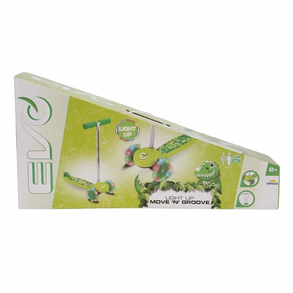 Nessiworld EVO SCOOTER 3TKR DİNO MOVE N GROOVE IŞIK