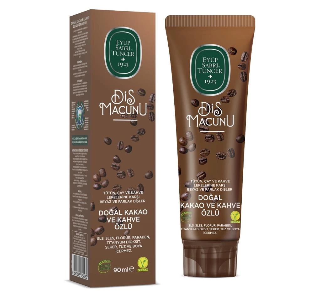 Nessiworld Eyüp Sabri Tuncer Doğal Diş Macunu 90 Gr Kakao & Kahve Özlü