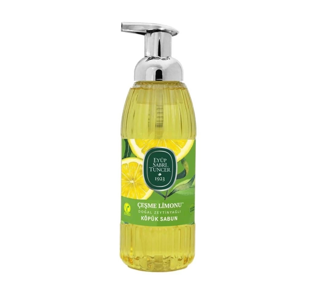 Nessiworld  Eyüp Sabri Tuncer Doğal Zeytinyağlı Köpük Sabun 500 ml Çeşme Limonu