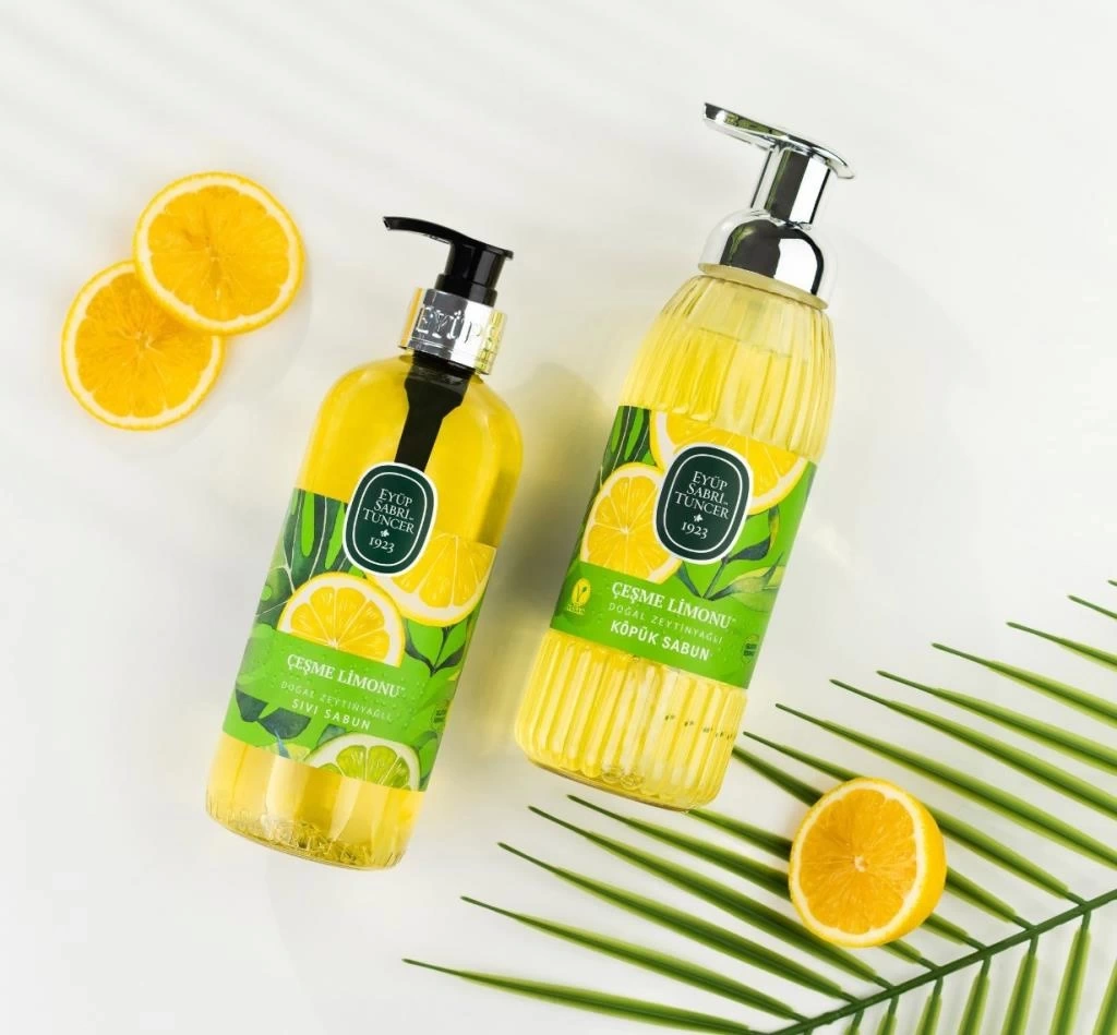Nessiworld  Eyüp Sabri Tuncer Doğal Zeytinyağlı Köpük Sabun 500 ml Çeşme Limonu